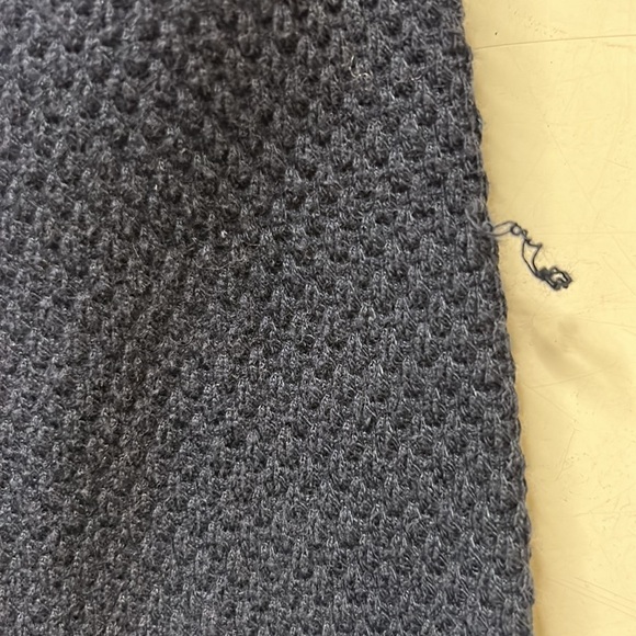 Vintage 1970s Mondi Sports Textured Sporty Rich Navy Track Suit women’s XL - Picture 8 of 14